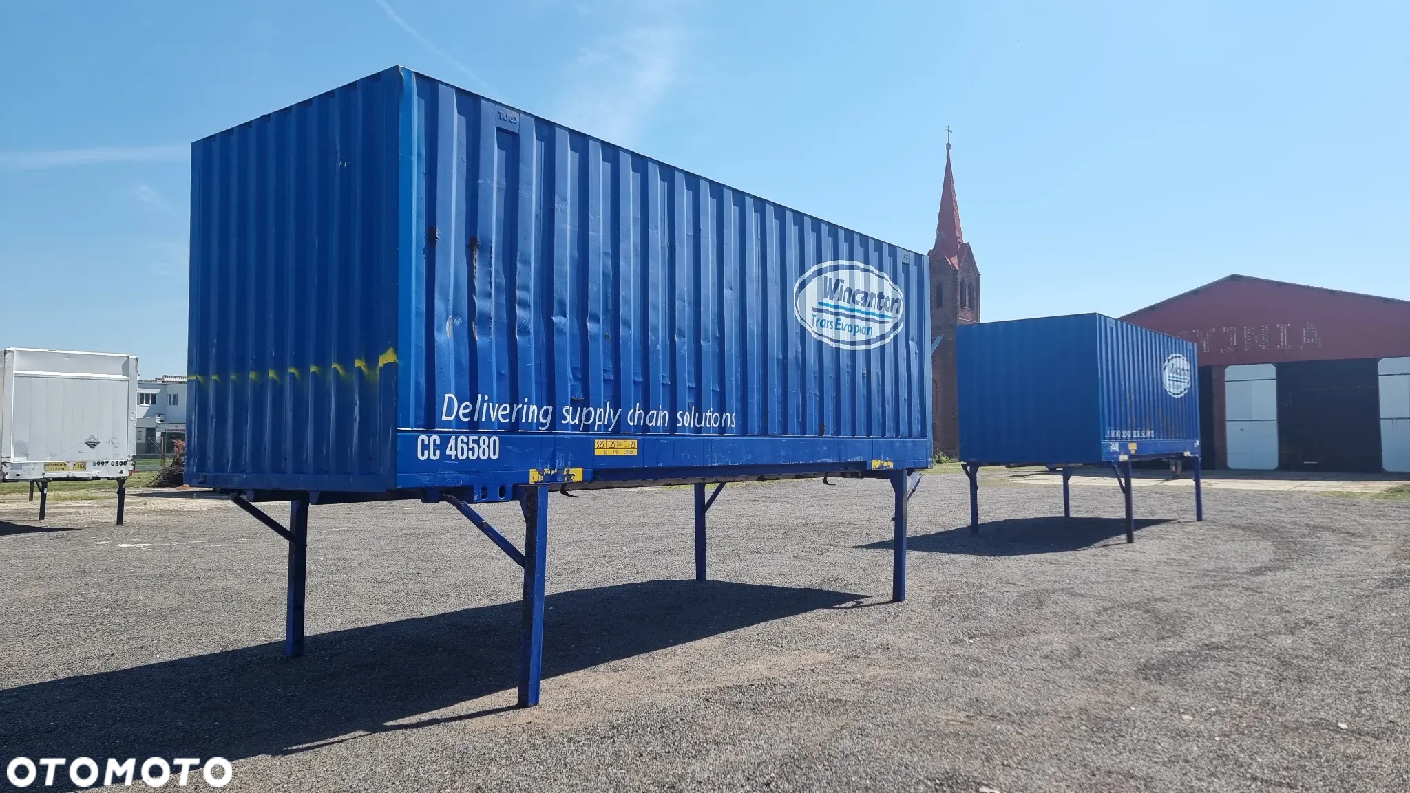 Krone 8.500zł netto KONTENER BDF 7.45x2.50 STALOWY ZAMYKANY ROLETĄ GARAŻ MAGAZYN MOŻLIWOŚĆ TRANSPORTU ST.BDB - 9