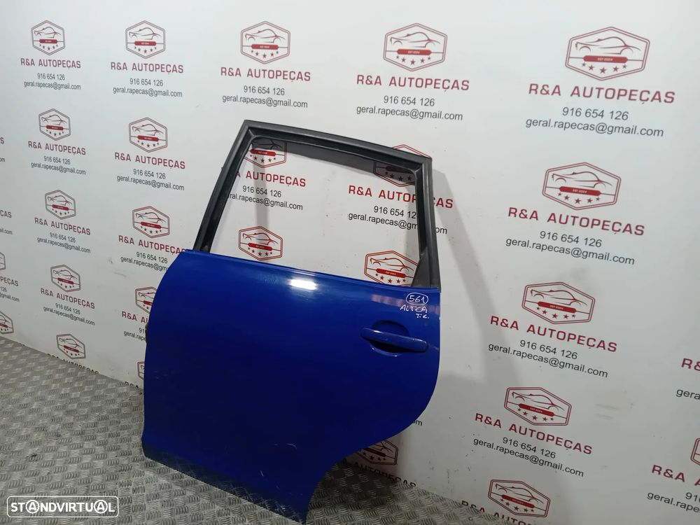 Porta Trás Traseiro Esquerdo Seat Altea Original - 4