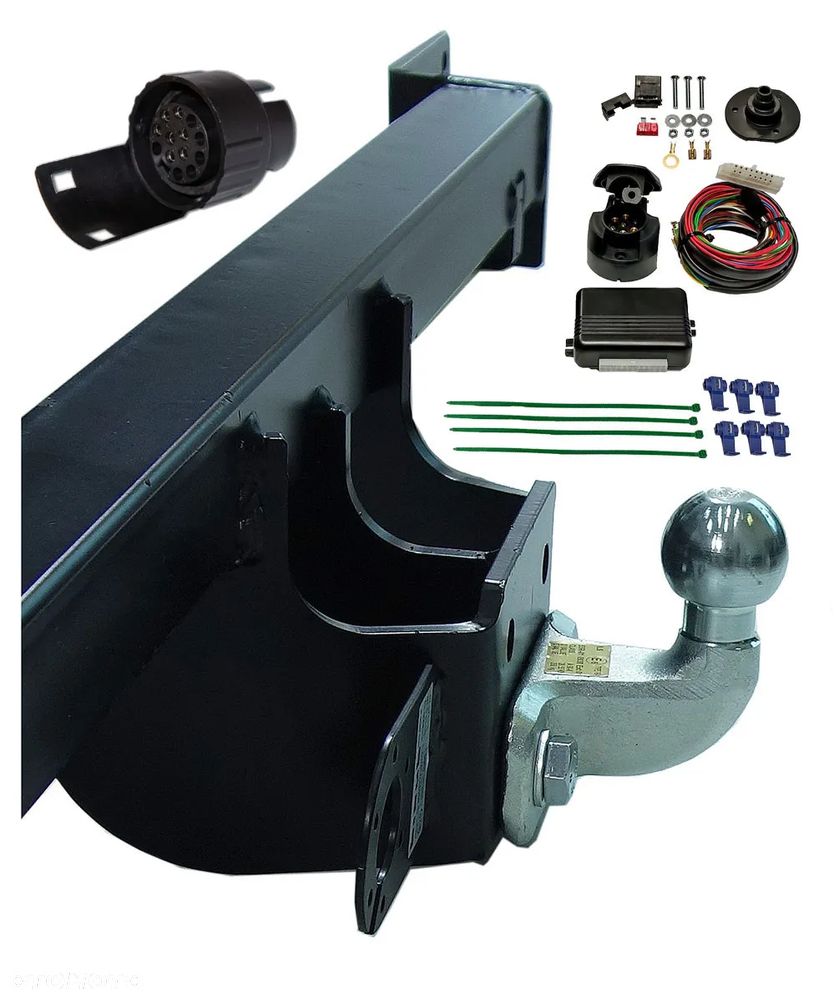 HAK HOLOWNICZY+MODUŁ+7PIN13P FIAT DUCATO 3 III+PEUGEOT BOXER 2 II+CITROEN JUMPER 2+BLASZAK+BUS 06-22 - 4