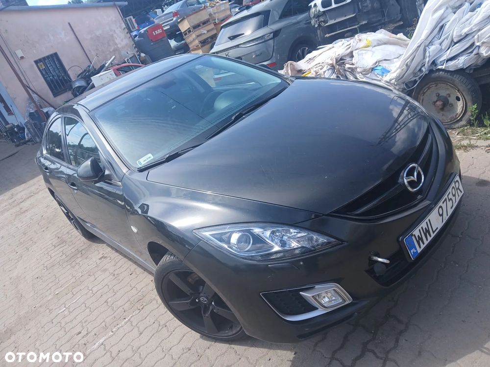 mazda 6 gh II sedan 35N maska zderzak lampa grill błotnik drzwi zbiornik paliwa szyba lusterko - 2
