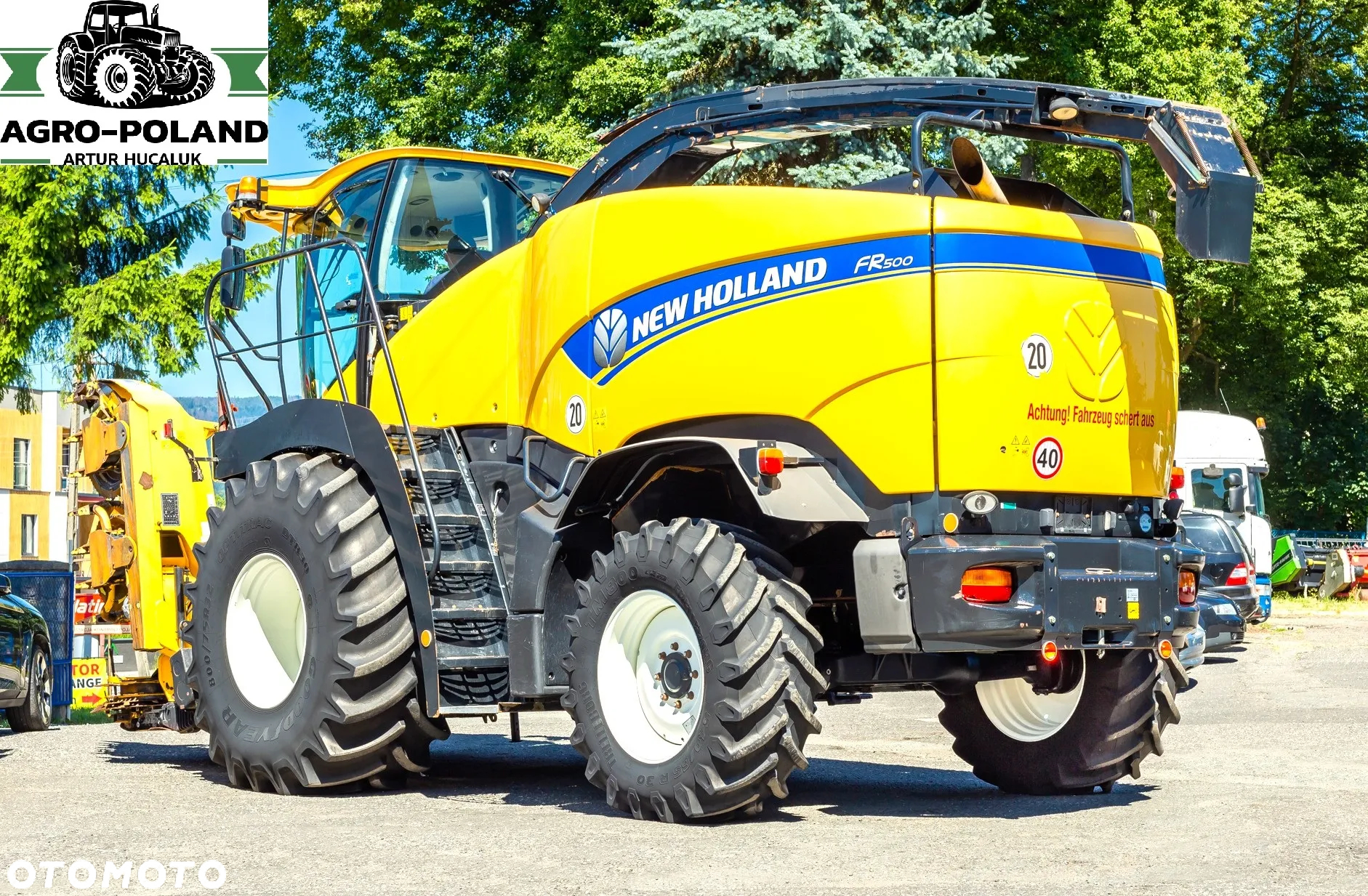 New Holland FR 500 - 2013 + 2534 h - KEMPER 360 PLUS + PODBIERACZ - 7