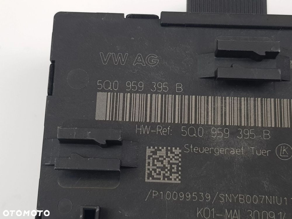 Sterownik Moduł drzwi Lewy Prawy Tył Audi A3 S3 8V 5Q0959395B - 10
