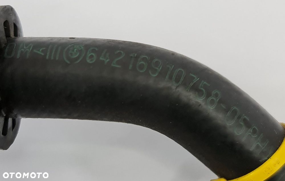 WĄŻ RURA WODY BMW 5 E61 E60 2.0 D 6910758 - 2
