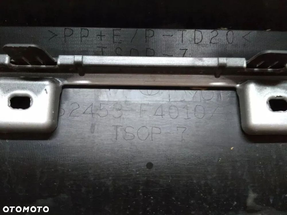 TOYOTA CHR 2016-2019 ZDERZAK TYLNy dokładka spoiler hokej - 7