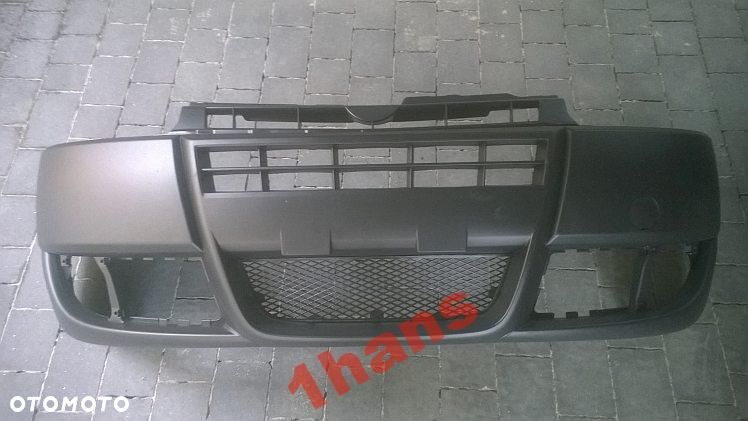 zderzak fiat doblo 2006-10 przód nowy czarny - 2