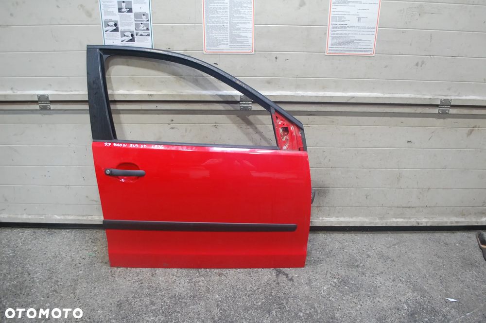 DRZWI LEWY PRZÓD PRZEDNIE LEWE VW POLO IV 9N3 5D LP3G - 1