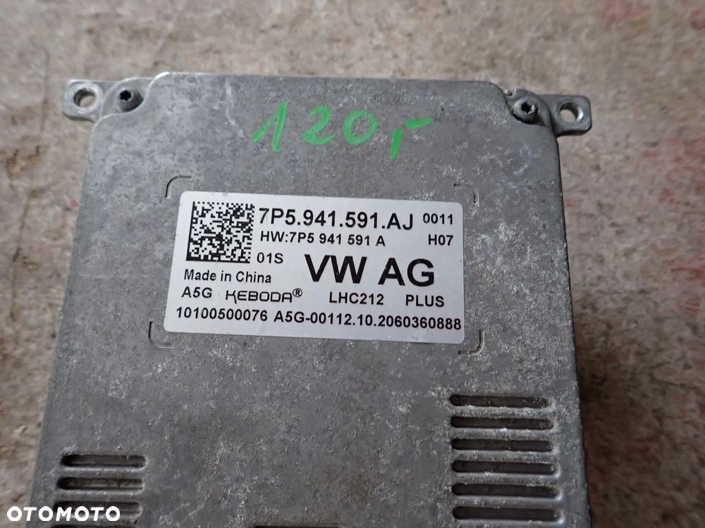 VOLKSWAGEN AUDI PRZETWORNICA MODUŁ LED 7P5941591AJ - 4