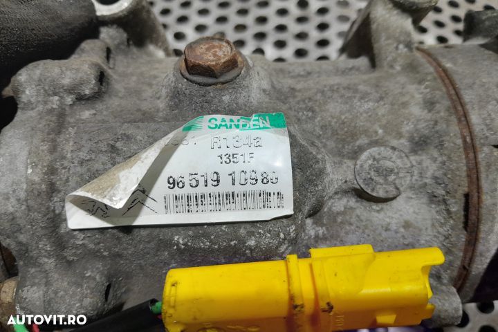 COMPRESOR AC 9651910980 9651910980 Citroen C4 1 [2004 - 2008] Hatchba - 3