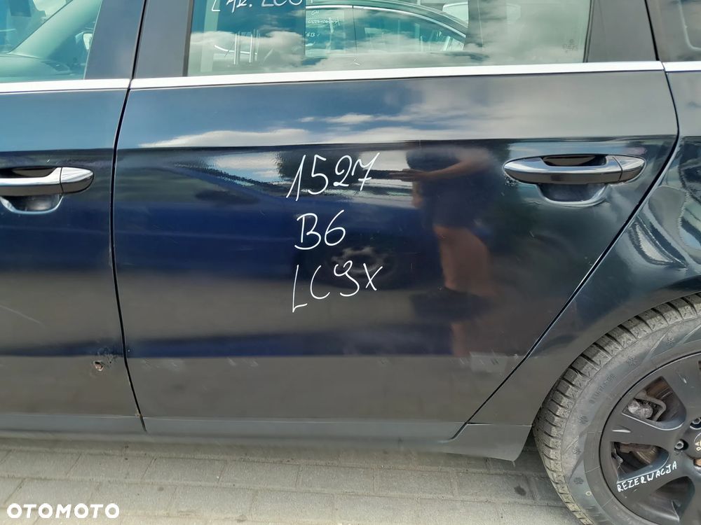 VW PASSAT B6 DRZWI LEWE TYLNE LEWY TYŁ KOMBI KOLOR: LC9X - 1