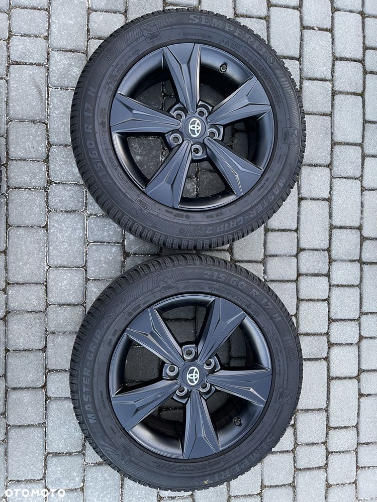 Alufelgi 5x114,3 17 cali Toyota Auris Avensis Corolla opony 205/55/16 - 6