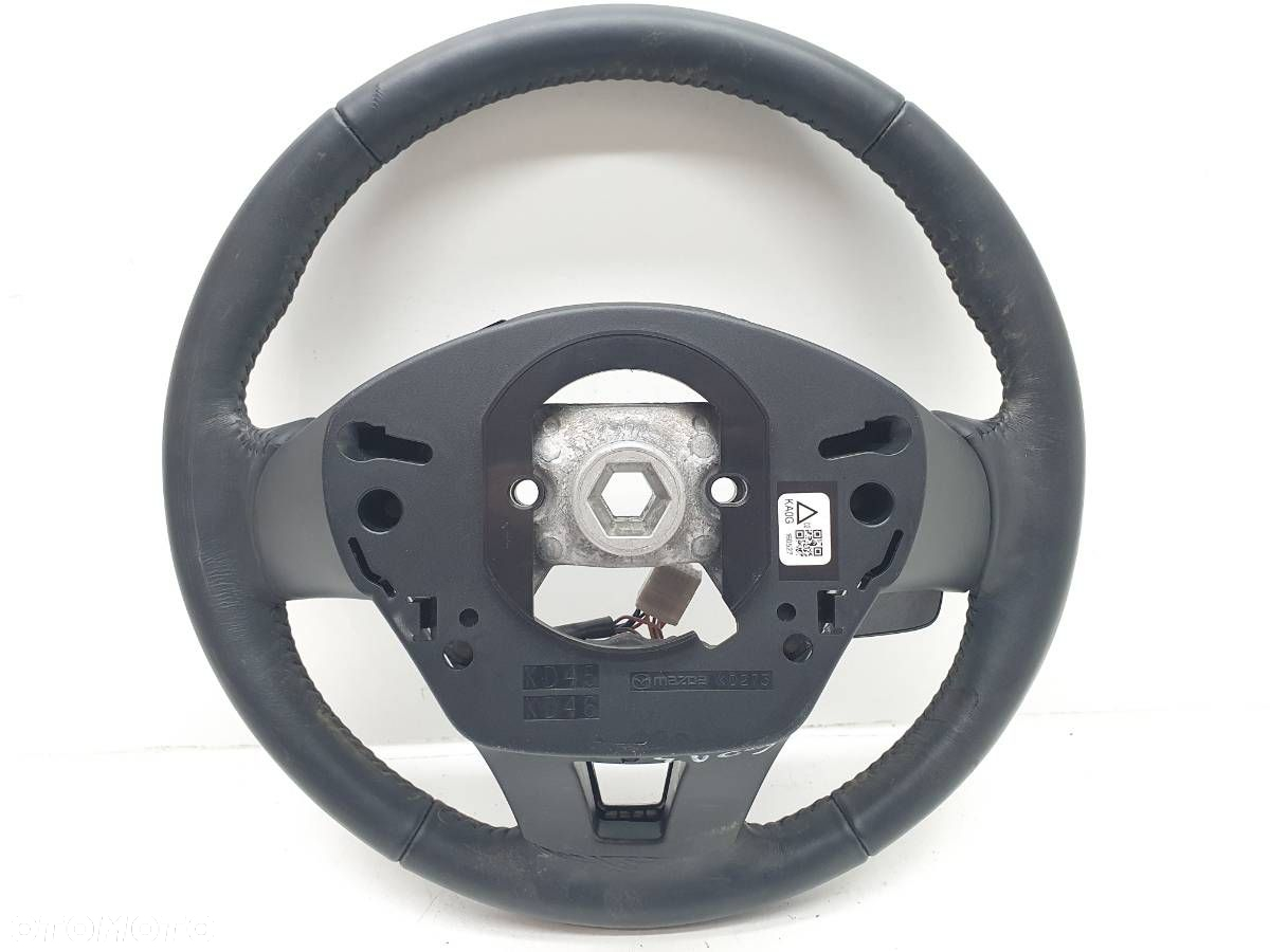 KIEROWNICA MULTIFUNKCYJNA SKÓRA CZARNA MAZDA CX-5 I - 6