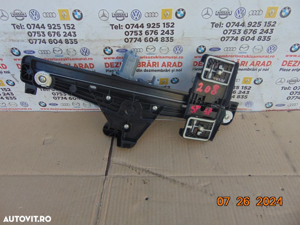 Macara geam Peugeot 208 dupa 2019 Opel Corsa F macarale fata spate stanga dreapta - 14