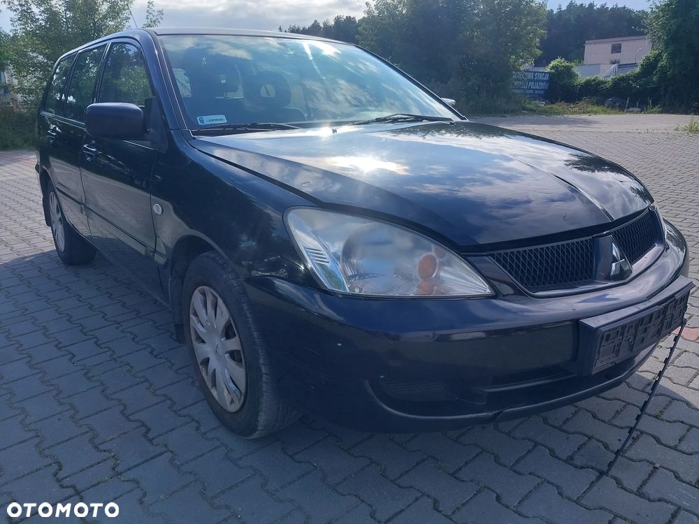 Przód KOMPLETNY Mitsubishi Lancer 7 VII pas przedni maska zderzak lampa prawa lewa przednia błownik chłodnica wzmocnienie czołowe atrapa grill KOMPLET kolor X42 - 4