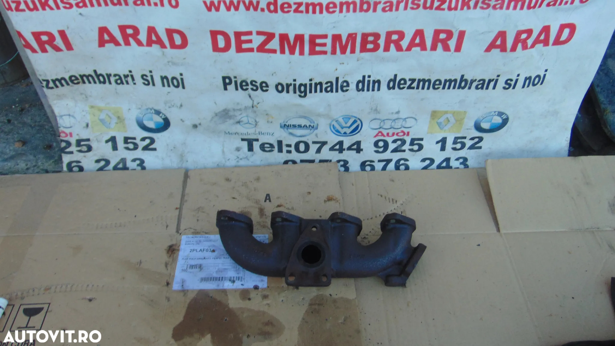 Galerie evacuare renault master 2.3 euro 5 Opel movano mascot dezmembrez - 2