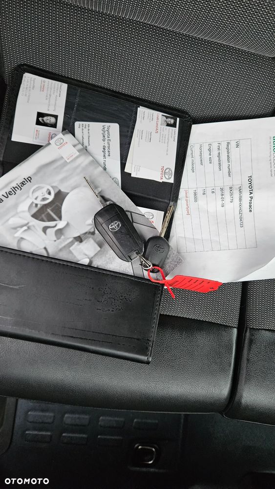 Toyota Proace L2 2018Rok I Właściciel Klima Parktronik Tempomat Hak - 34