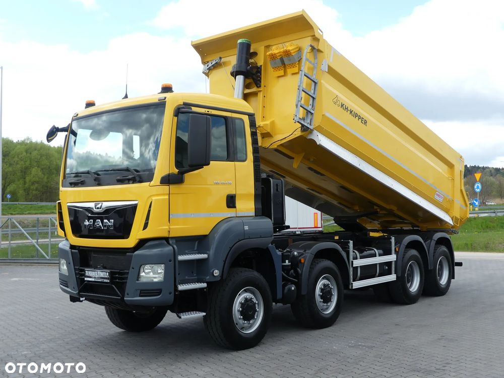 MAN TGS 41.470 / 8x8 / WYWROTKA KH-KIPPER / MANUAL / EURO 6 / - 4