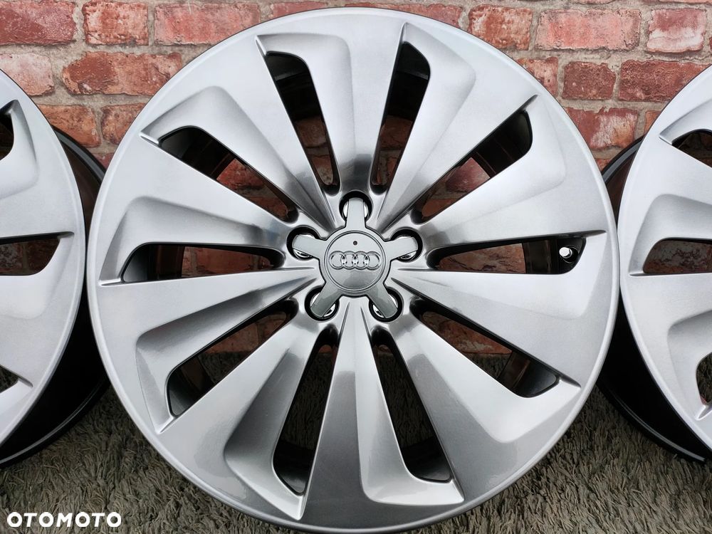 Oryginalne felgi 19 Audi 5x112 Q5 Hybrid hybryda alufelgi A4 A6 A8 A5 A7 Q3 Volkswagen Passat CC Touran Tiguan Skoda Superb Kamiq Karoq Seat Tarraco Mercedes 8j ET39 66.6mm SUV 4x4 OE OEM 8R0601025AB - 11