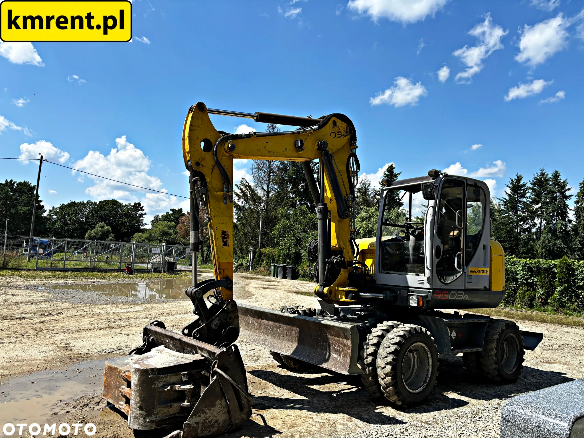 Wacker Neuson 9503-2 KOPARKA KOŁOWA 2013R. | KOMATSU PW 98 110 LIEBHERR 309 310 - 11