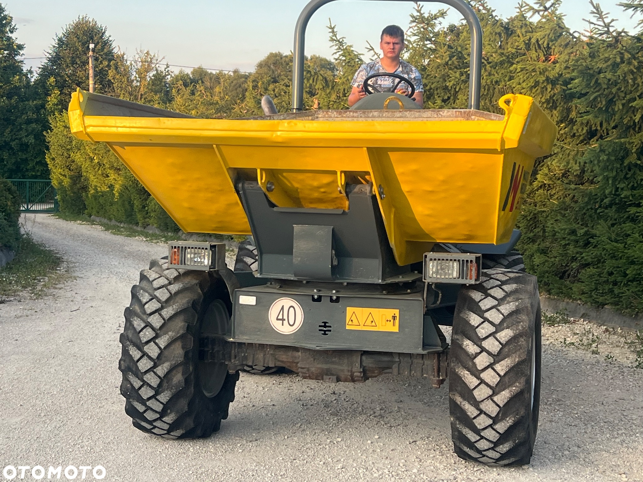 Wacker Neuson WOZIDŁO BUDOWLANE 6ton WACKER NEUSON 6001 4x4 3 4m3 obrotowa wywrotka 3 Stronna Thwaites Benford MECALAC Ausa sxr TEREX Deutz 4 cyl ST TA6s kiper taczka wysyp - 14