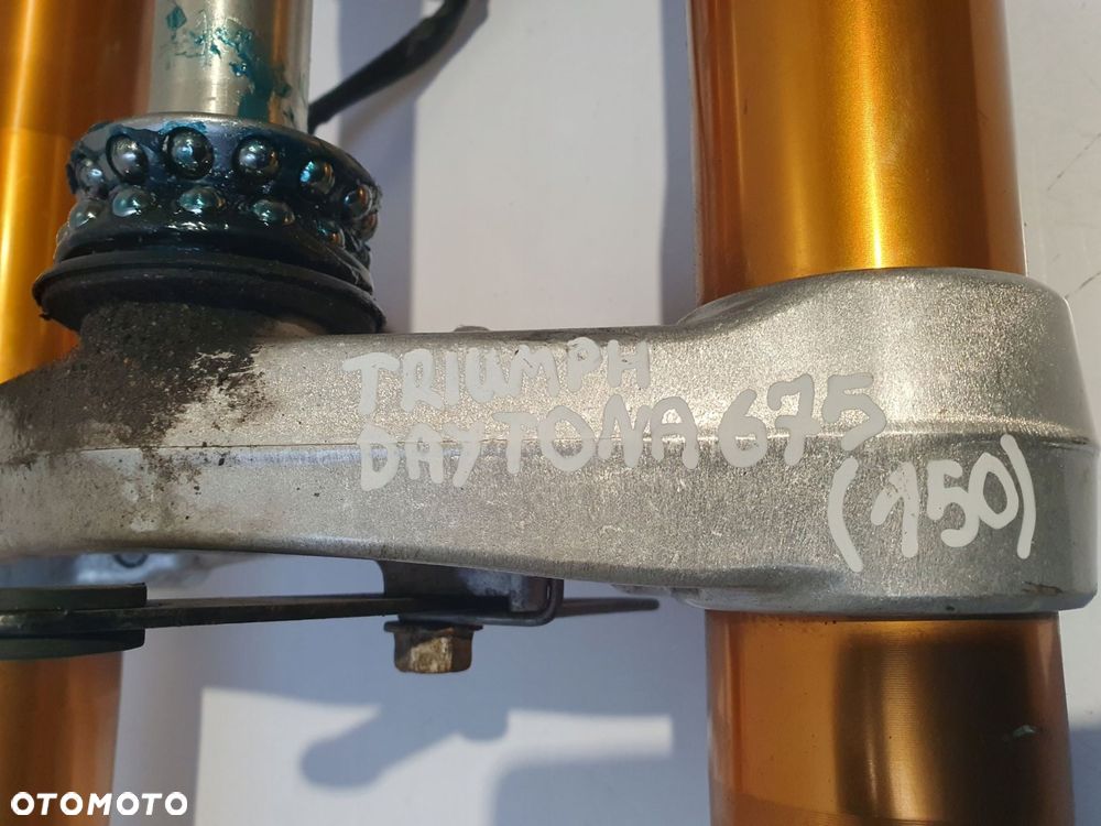 PRZEDNIE LAGI TRIUMPH DAYTONA 675 06-12 zawieszenie przód półka półki laga - 5