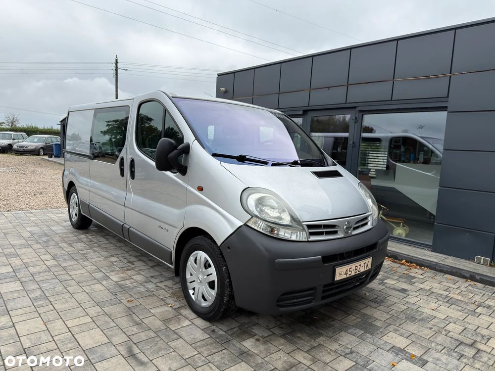 Renault Trafic 2.5 Diesel Brygadówka L2H1 Long Długi 5 Osobowy Klimatyzacja Gwarancja Kredyt - 12