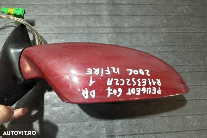 Oglinda dreapta electrica E9014091 12 FIRE E9014091 12 FIRE Peugeot 2 - 4