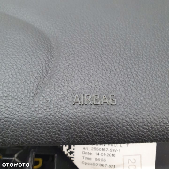 OPEL ASTRA K 5 V DESKA ROZDZIELCZA KONSOLA KOKPIT PULPIT PODUSZKI AIRBAG AIR BAG PASY NAPINACZE KIT SET - 5