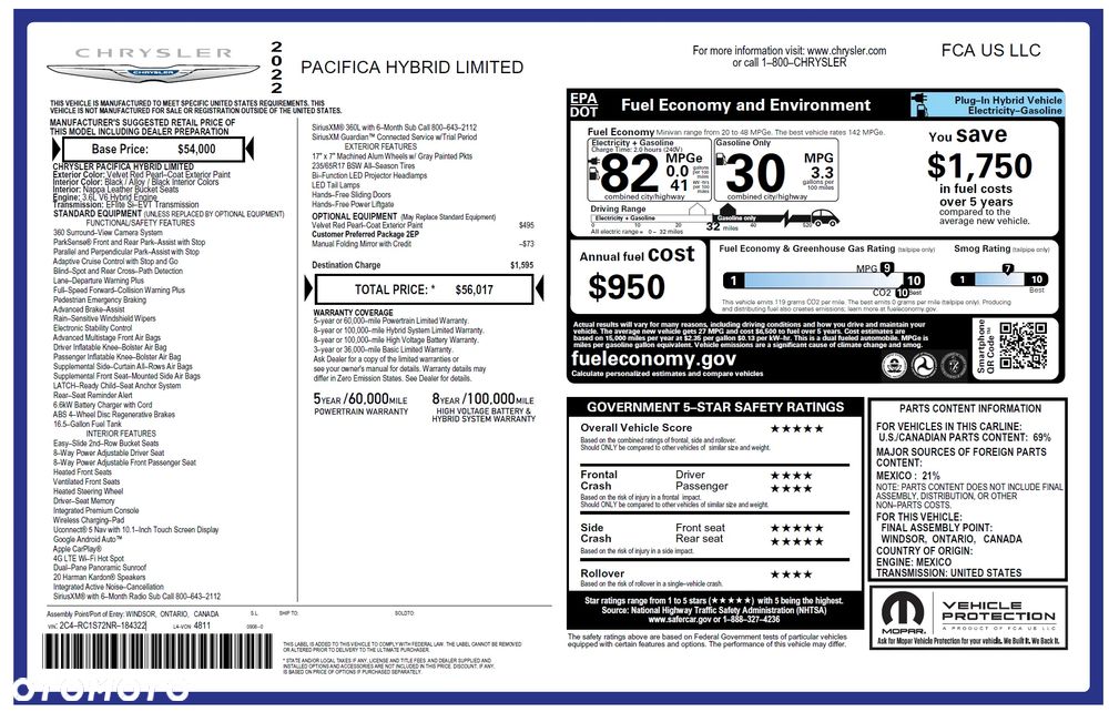 Chrysler Pacifica - 23