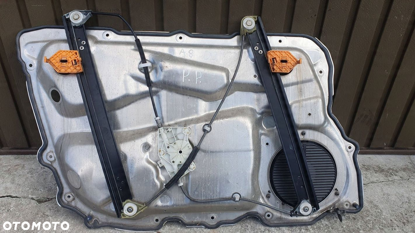 Audi A8 4E0 Mechanizm podnośnik szyby prawy przód - 3