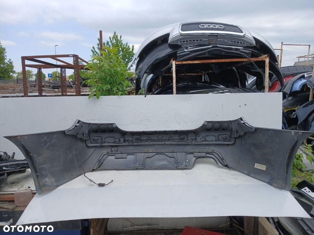 ZDERZAK TYŁ TYLNY SEDAN BMW 5 E60 M PAKIET PDC CZUJNIKI SPACEGRAU 8038032-12 - 5