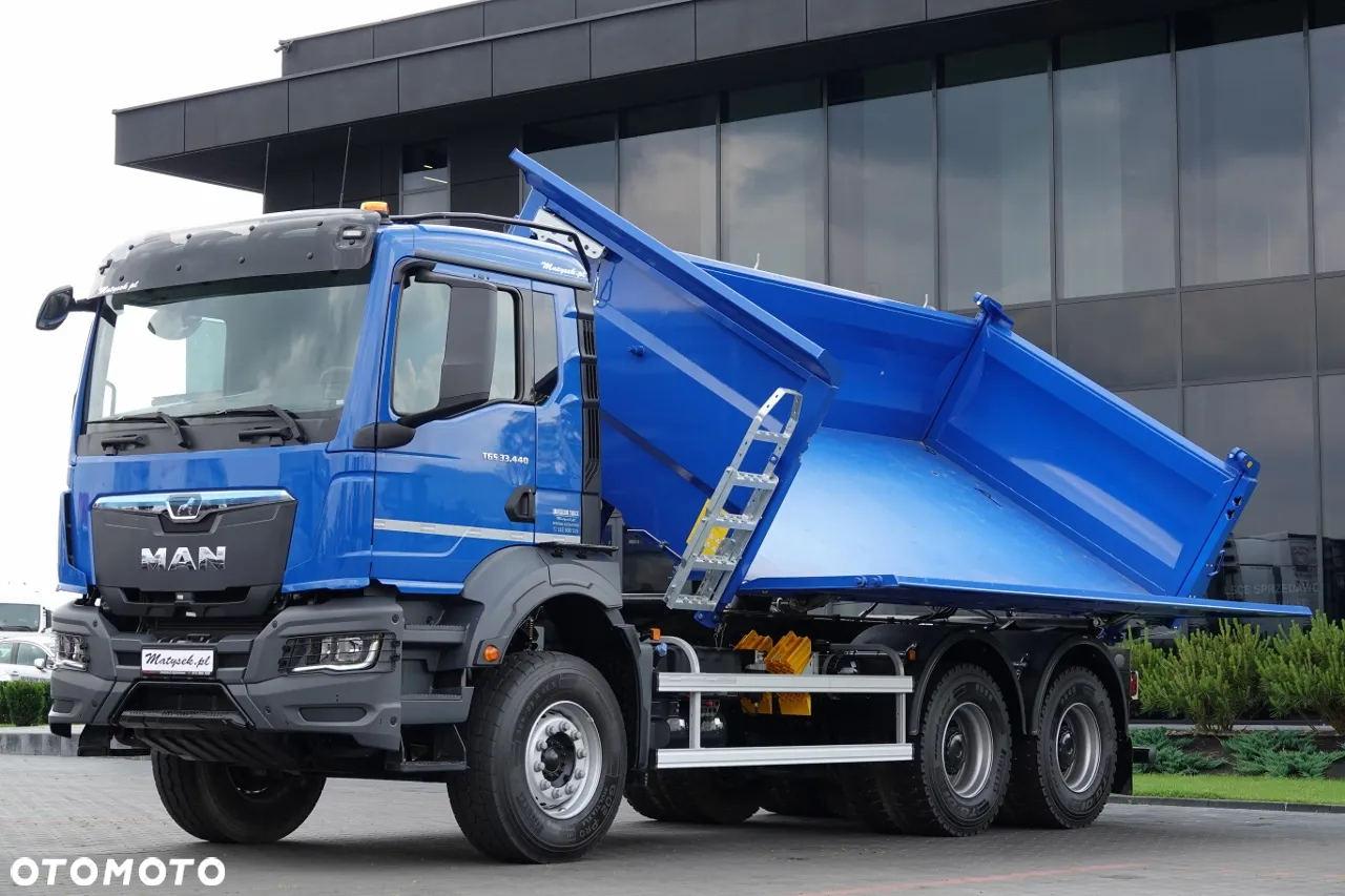 MAN TGS 33.440 / 6X4 / WYMIEŃ SWÓJ STARY NA NOWY / WYWROTKA 3 STRONNA / HYDROBURTA / BORDMATIC / KH-KIPPER / FABRYCZNIE NOWY / DOSTĘPNY OD RĘKI - 9