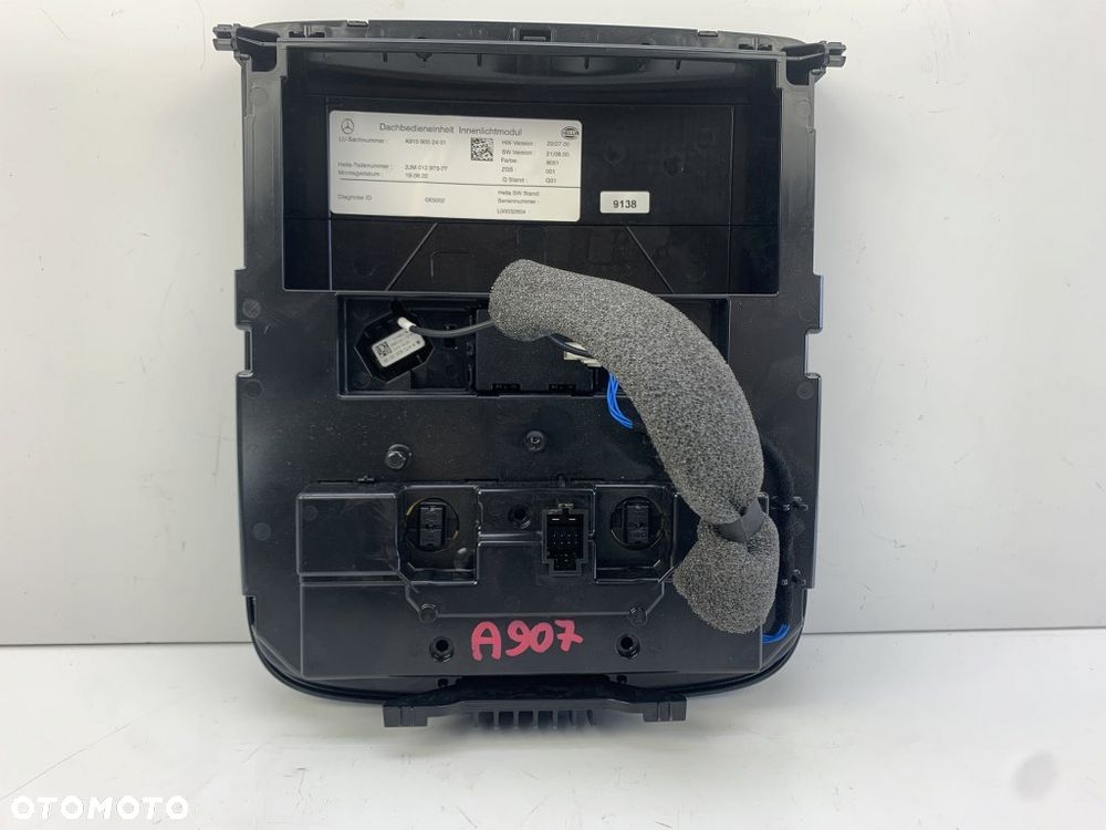 lampka oświetlenie kabiny mercedes sprinter W907 910 A9109002401 - 4