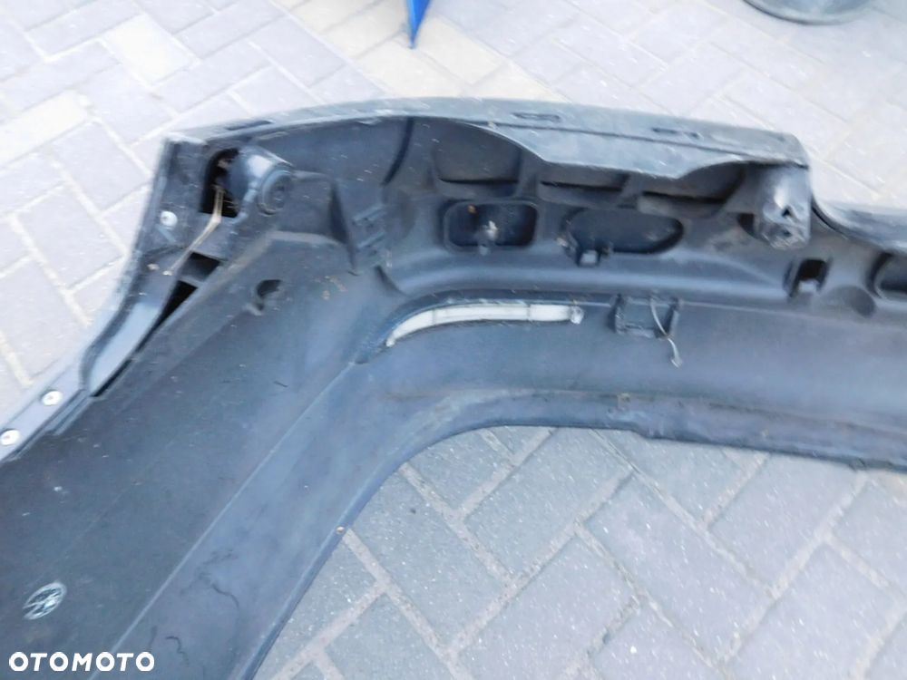 zderzak tył tylny BMW E60 SEDAN 05-10 CZARNY - 10