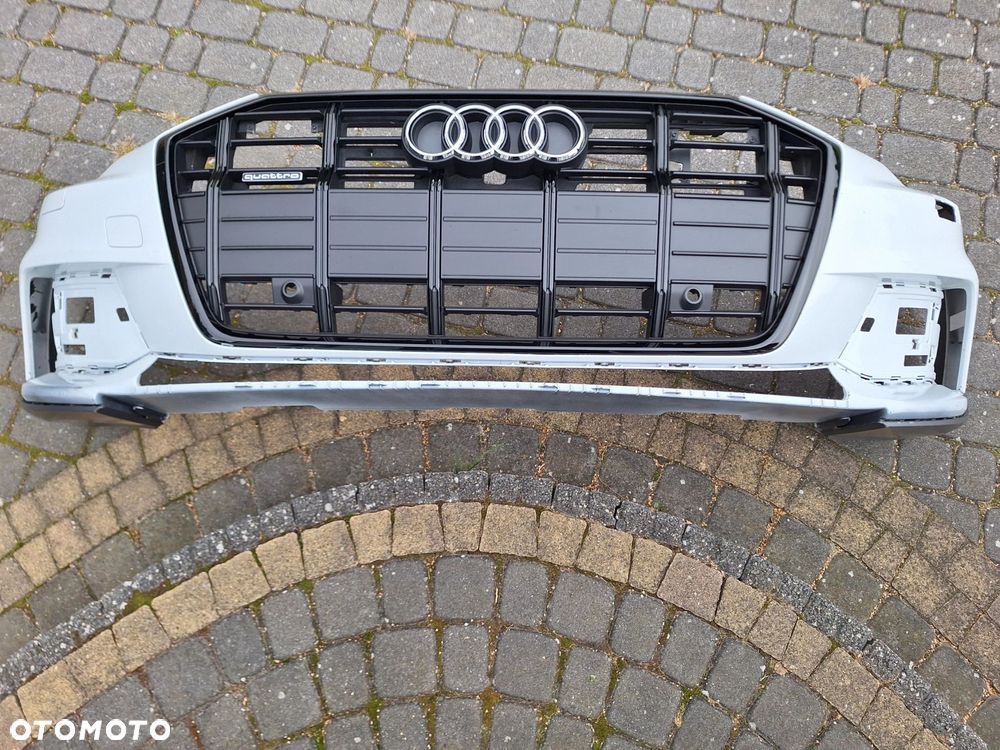 AUDI A6 C8 ALLROAD 18-4K0 NIE KLEJONY! ZDERZAK PRZÓD PRZEDNI+NOWY GRILL 4K0807437H WYSYŁKA 24H - 4
