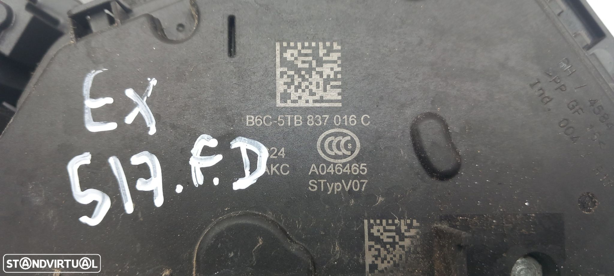 Fechadura / fecho porta frente direito AUDI A1 Sportback (GBA) - 4