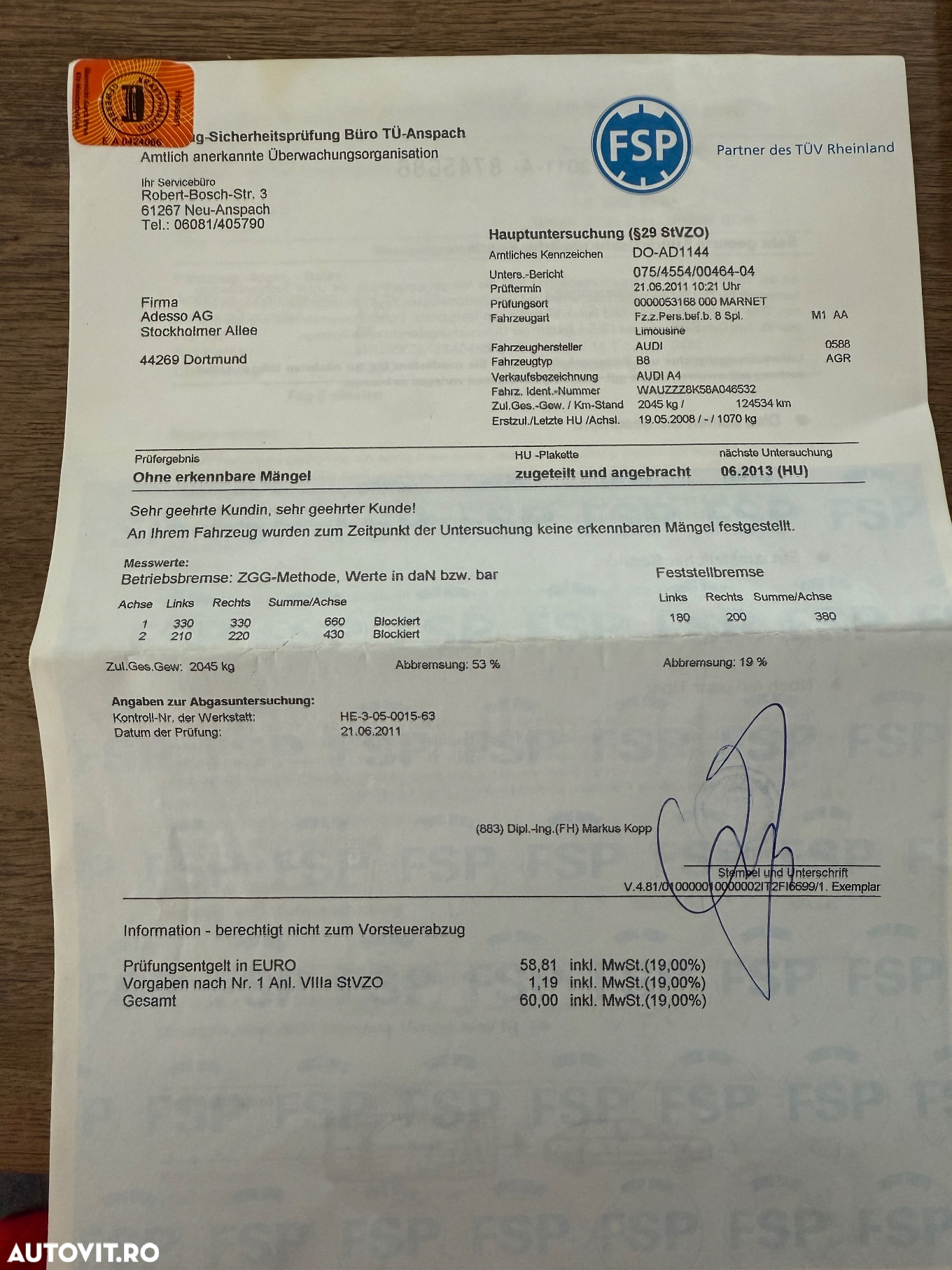 Audi A4 2.0 TDI B8 Multitronic - 33