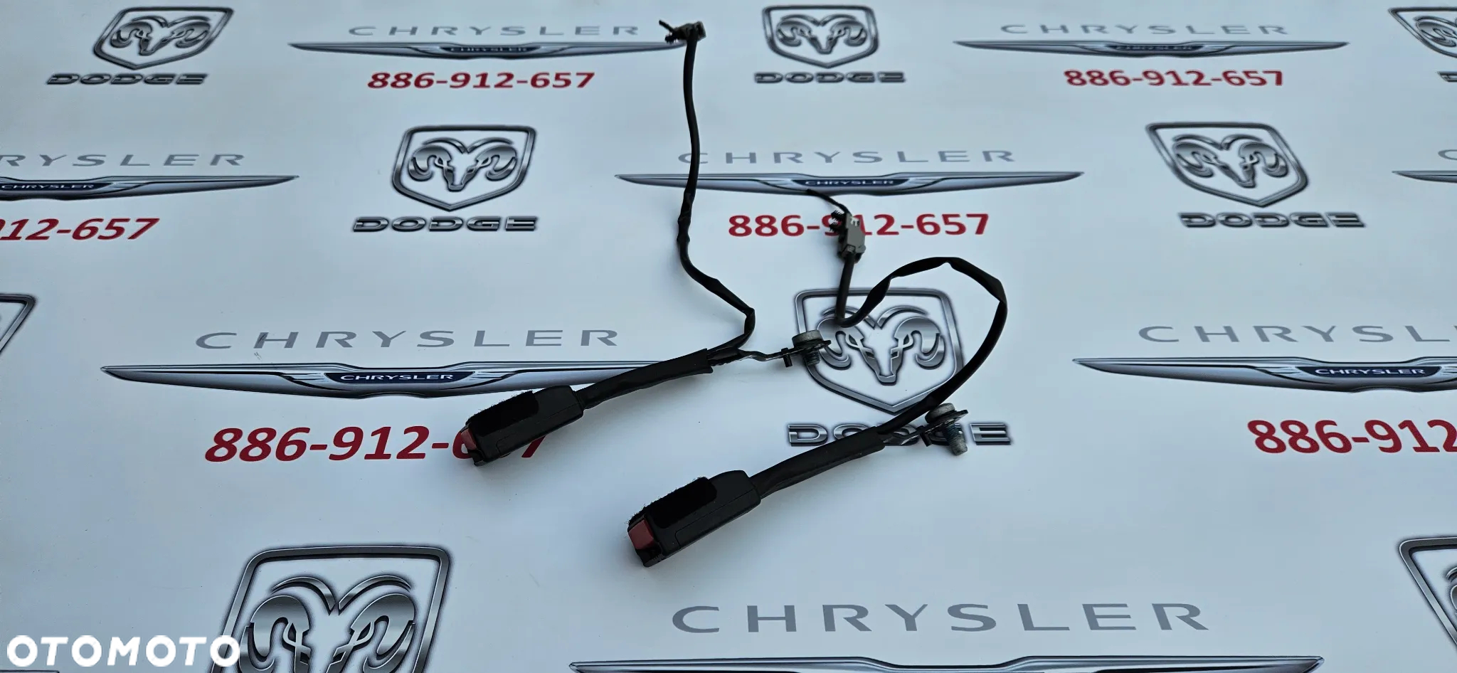 Dodge Durango LIFT III 2014- Zapinka pasa prawa lewa Zapięcie pasa bezpieczeństwa Klamra 1VL12DX9AB 1VL10DX9AB - 2