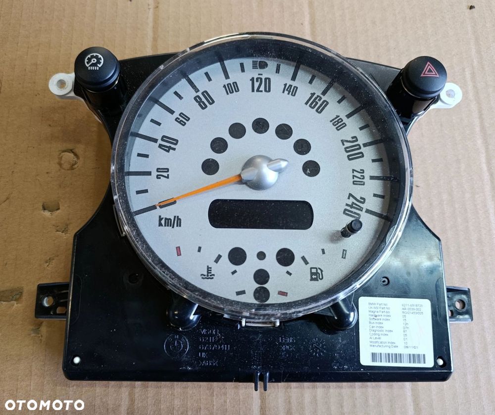 Mini One licznik 1,6 benzyna Europa 156 tys. km Mini Cooper R50