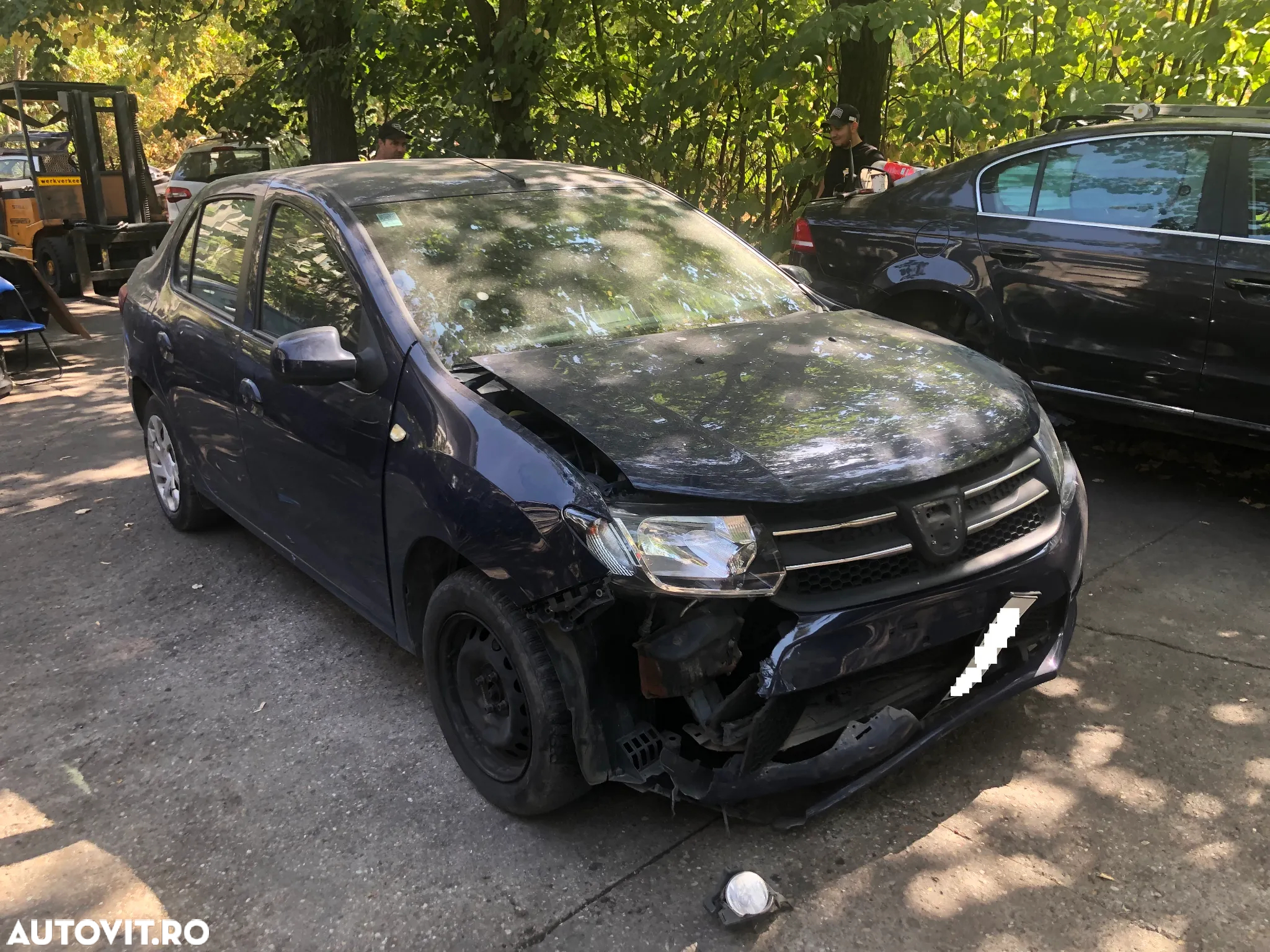 Dezmembrez Dacia Logan II 2015 1,2 benzina albastru - 3