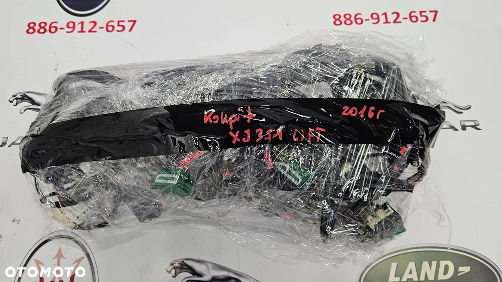 Jaguar XJ 351 LIFT 2015- Instalacja deski Wiązka kokpitu Przewody konsoli GW93-14401-ED - 8