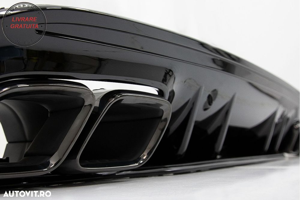 Difuzor cu Ornamente de evacuare Mercedes C-Class W205 S205 (2014-2020) C63S Desig- livrare gratuita - 10