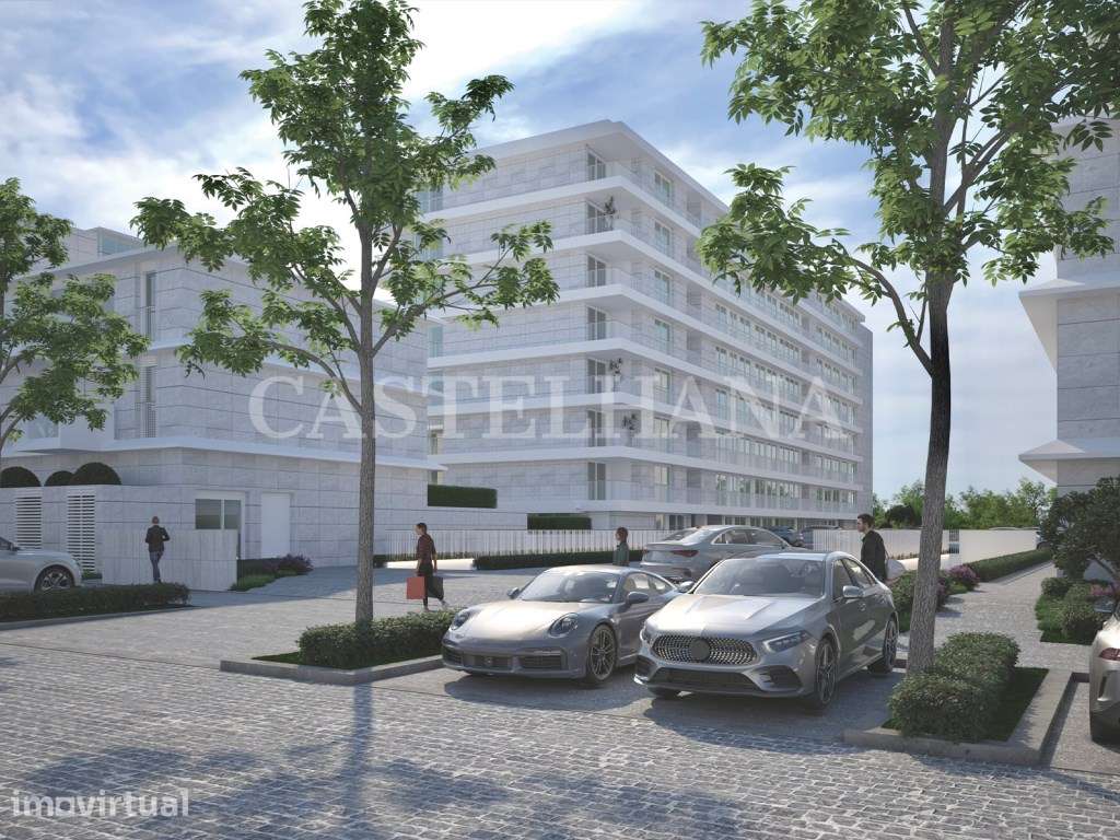 Apartamento T2 com varanda em novo empreendimento em Matosinhos - Grande imagem: 2/110