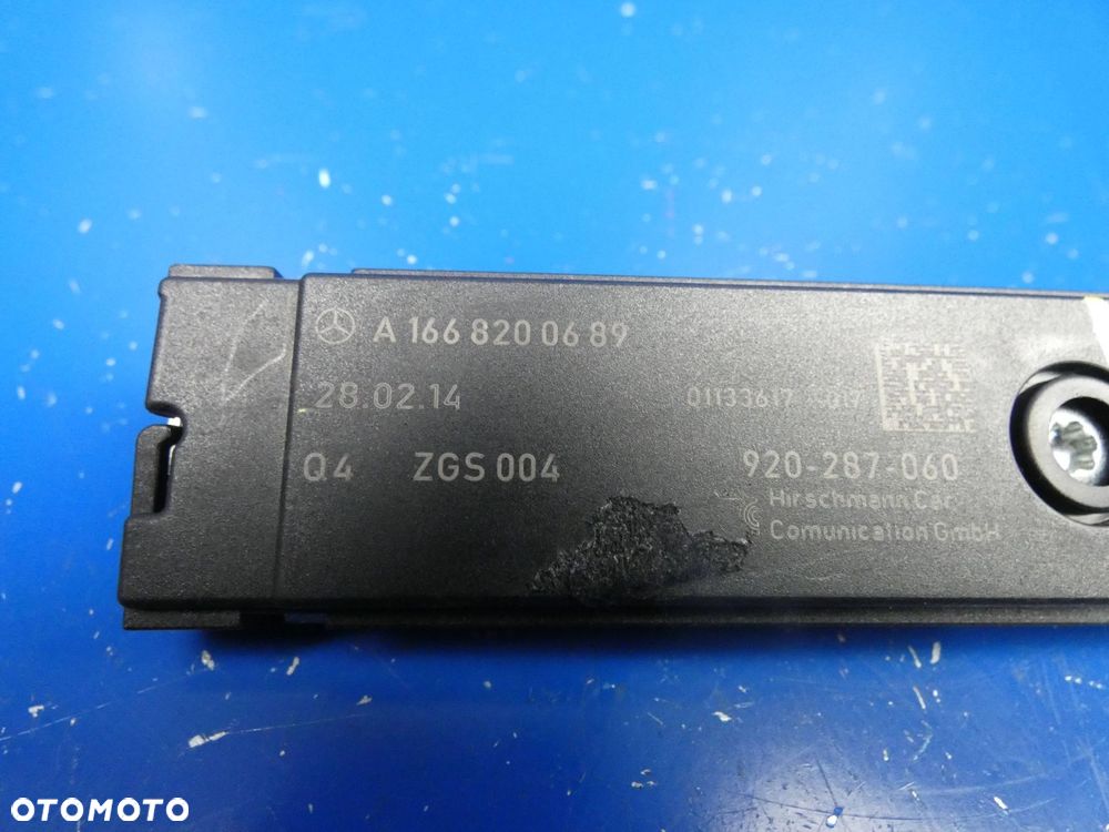 MERCEDES B KLASA W246 A W176 CLA W117 WZMACNIACZ ANTENY RADIA - 2