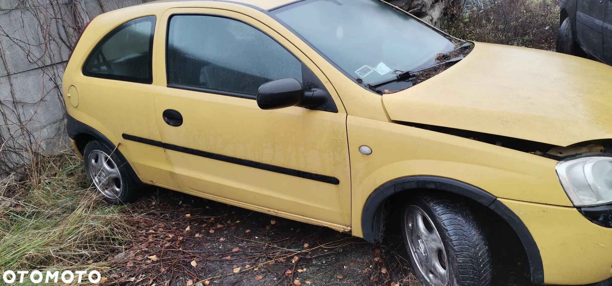 OPEL Corsa C maska zderzak blotnik drzwi - cala na czesci Y40a - 1