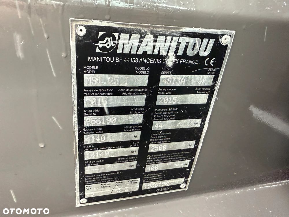 Manitou MSI 25 T - 30