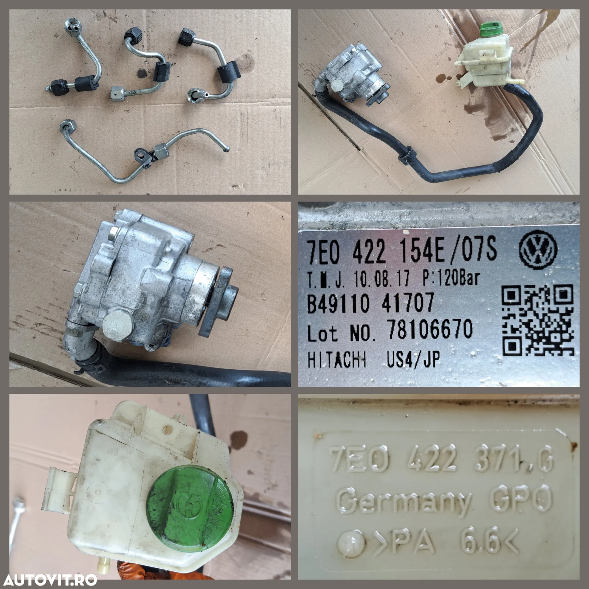 -1- Anexe motor CXH VW T6 2.0 tdi 2019 21 000 km pompa inalta presiune compresor alternator electromotor rampa injectoare pompa servo clapeta acceleratie galerie admisie bujie incandescenta turbina galerie evacuare - 5