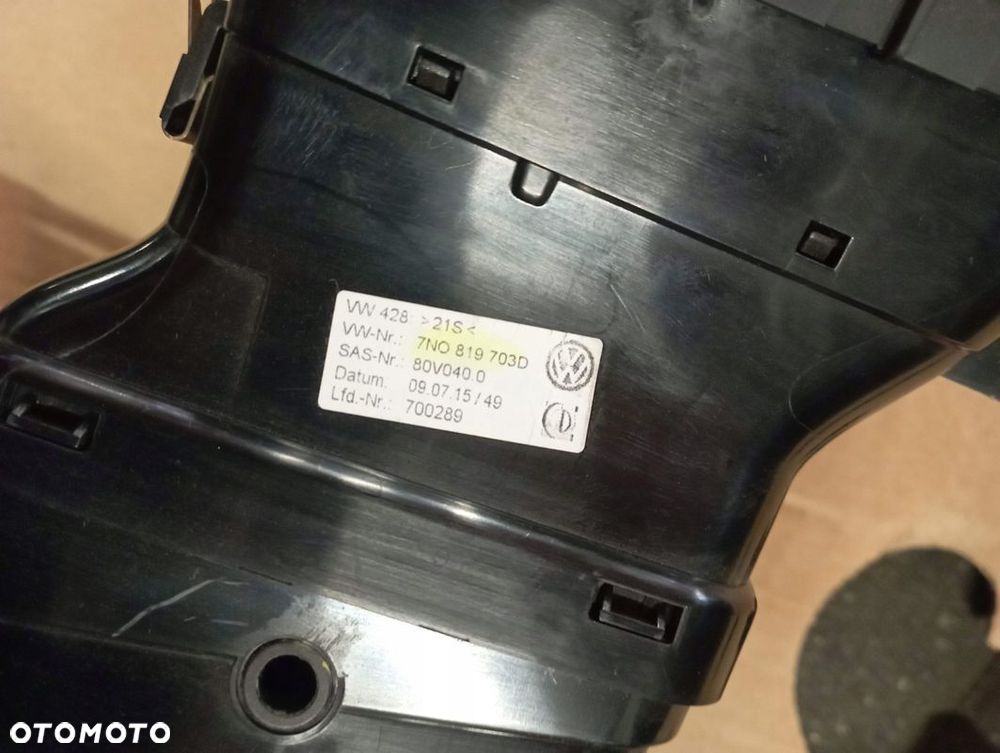 VW SHARAN II 2 KRATKI NAWIEWU KOMPLET 7N0819704D 7N0858069D 7N0819703D - 7