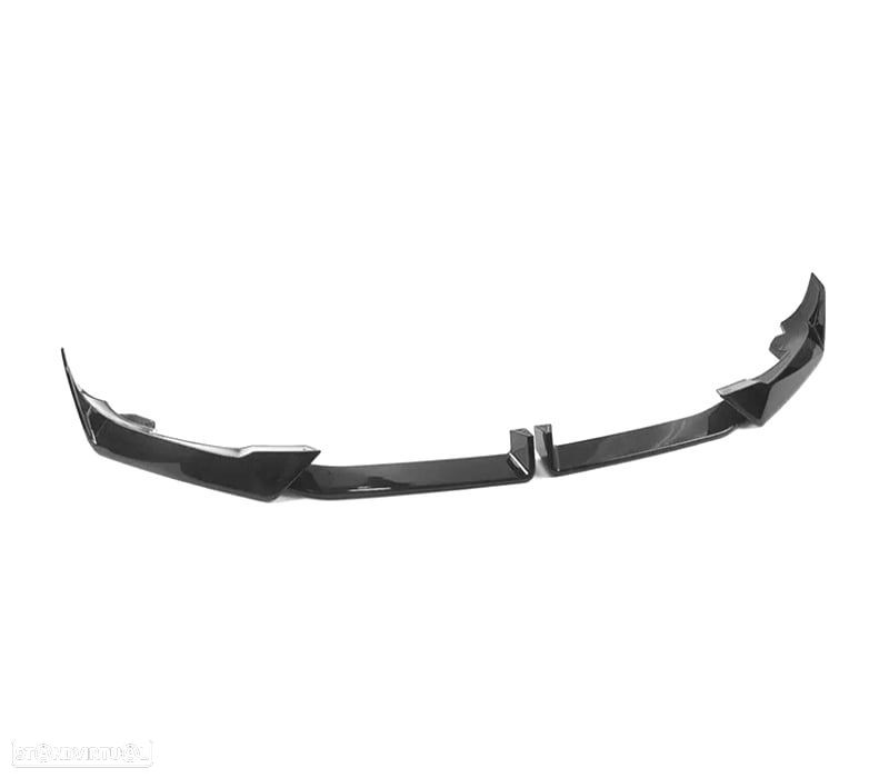 LIP SPOILER FRONTAL BMW X5 G05 LCI 23- LOOK M PERFORMANCE PRETO BRILHANTE - 2