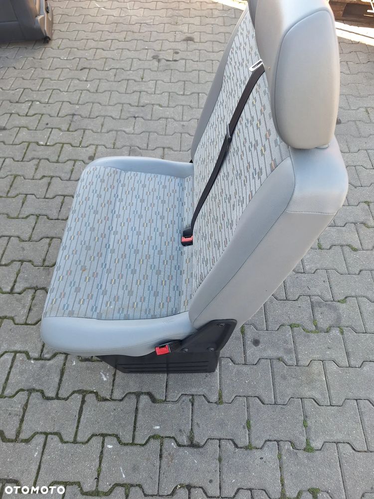 FOTEL KANAPA DWÓJKA PASAŻERA SKŁADANY DOKA 1 RZĄD - VW TRANSPORTER T5 LIFT - 3