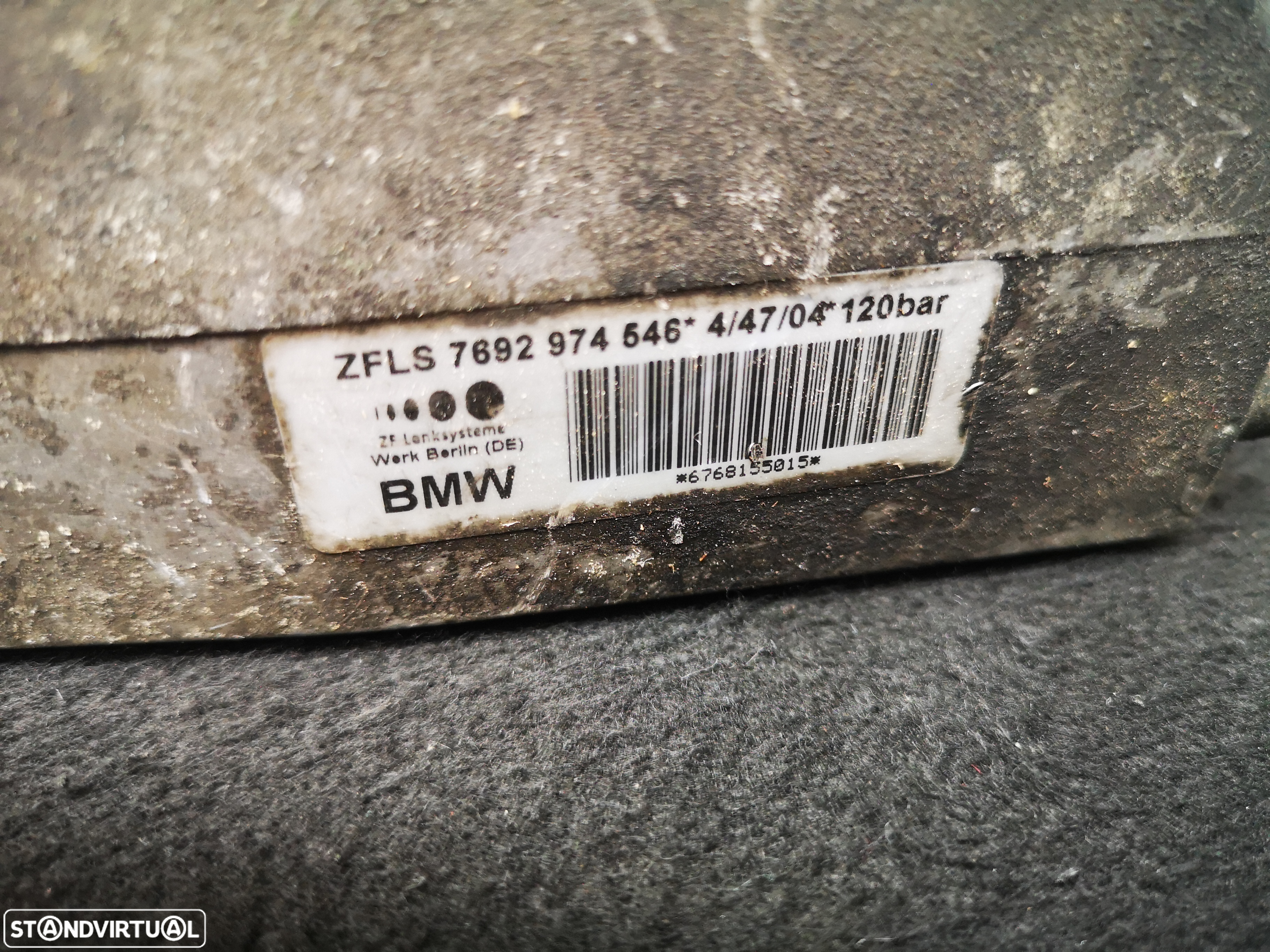 Apoio suporte de bomba direção hidraulica bmw ser 1 3 e87 e90 E91 2004+ - 4
